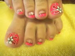 Quick and easy stamping flowers. Flower Nail Art Gallery Pretty Toe Nails Toe Nail Designs Toe Nail Art