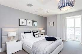 Das ist der raum, der uns nicht. Wandfarbe Grau Im Schlafzimmer 77 Ideen Fur Wandgestaltung In Grau
