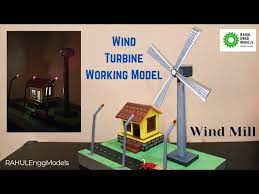 how to make wind turbine working model