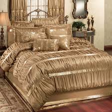 596 results for gold comforter set king. Splendor Shirred Faux Silk Dark Gold Comforter Bedding