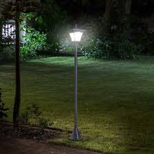 Outdoorlivinguk Solar Powered Lamp Post