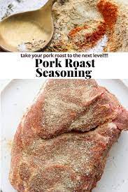 pork roast seasoning the wooden skillet
