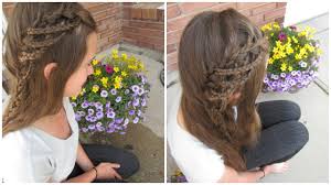 W540 medieval princess renaissance viking book week long curly costume wig hair. Medieval Rope Braid Jewels Cool Hairstyles Youtube