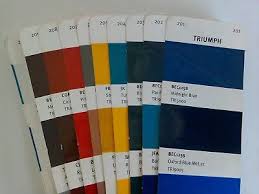 Triumph Motorcycle Colours Solvent
