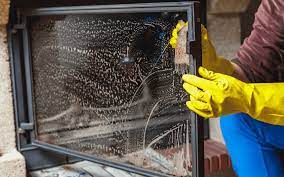How To Clean Fireplace Glass Wood And