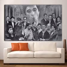 Famous Gangsters Canvas Wall Art