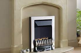 gas fire or central heating which