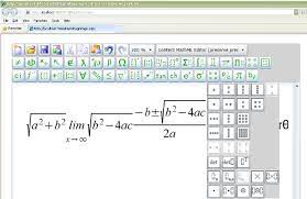 Formulator Mathml Editor