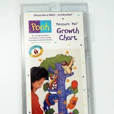 Winnie The Pooh Measure Me Growth Chart Pre Cut Wall