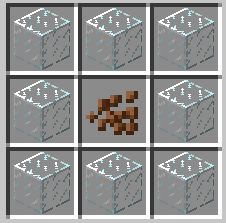 recipe brown stained glass minecraft