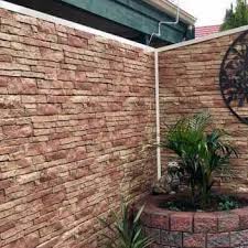 examples of imitation stone wall boards