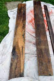 how to clean and refinish barnwood in 3