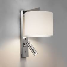 wall lamp with reading light for room