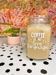 Clear Jar Coffee Mug Morning