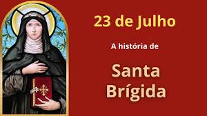 CONHEÇA A HISTÓRIA DE SANTA BRÍGIDA | O Santo do Dia - 23 de Julho - YouTube