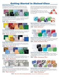 Crafters Stained Glass Supplies Catalog
