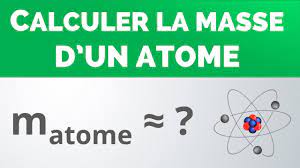 Masse D un Noyau - Comment CALCULER la masse d'un ATOME ? | Physique-Chimie (lycée) - YouTube