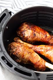 air fryer turkey legs easy peasy meals