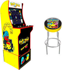 arcade1up pac man home arcade game with