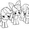 The cutie mark crusaders (cmc or simply the crusaders for short) is a club consisting of apple bloom, scootaloo, and sweetie belle formed in call of the cutie, with babs seed joining in one bad apple, imp joining in the idw goth disney princesses. 1