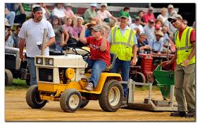 how about garden tractor pull pictures