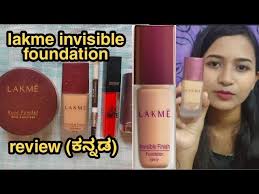 lakme invisible foundation review