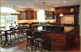 Before selecting granite color, analyze the color of the cherry cabinetry. Cherry Kitchen Cabinets With Black Granite Countertops Home Design Ideas Cherry Cabinets Kitchen Black Granite Countertops Black Countertops