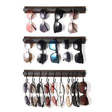 Wood Sunglasses Storage Organizer