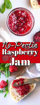no pectin raspberry jam recipe