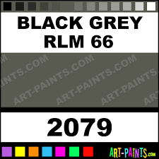 Black Grey Rlm 66 Model Master Acrylic Paints 2079 Black