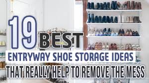 19 best entryway shoe storage ideas