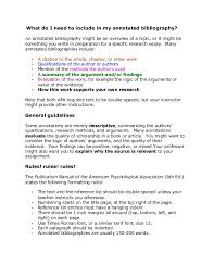     Free Annotated Bibliography Templates     Free Sample  Example    