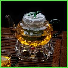 Solid Crystal Glass Teapot Warmer