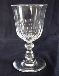 Baccarat Crystal Tulip Shaped Wine Glass