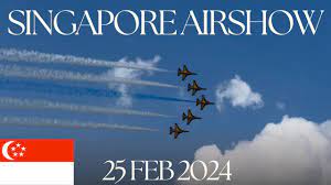 シンガポールエアショー2024現地ハイライト】F-15SG・T-50など戦闘機の重低爆音ASMR - YouTube