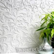 The average salary for a 3d artist in south africa is r187,341. High Leaf Paintable Textured Vinyl 3d Luxury Paintable Wallpaper