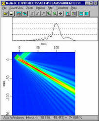 ultrasonic beam profile