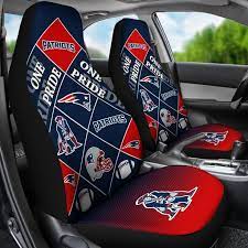 England Patriots Car Seat Covers
