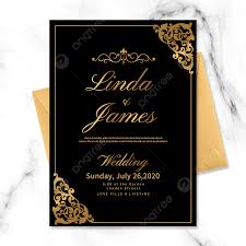 low key luxury style wedding invitation