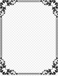 Realistic frame made of fir branches with christmas. Black And White Frame Png Download 1280 1661 Free Transparent Wedding Invitation Png Download Cleanpng Kisspng
