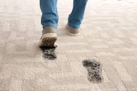protect your carpet from mud stains
