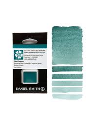 Aquarela Daniel Smith Pastilha Half Pan - Cor Cobalt Turquoise