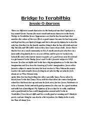 bridge to terabithia report doc