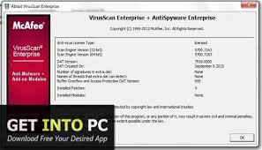 This feature allows you to download the latest dat files, scanning. Mcafee Virusscan Enterprise Free Download Getintopc