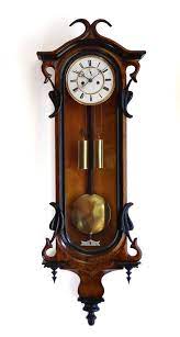 Art Nouveau Vienna Regulator Wall Clock
