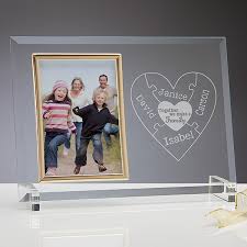personalized glass picture frame