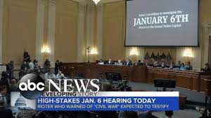 High-stakes Jan. 6 hearing today - YouTube