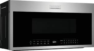 Frigidaire Gallery 1.9-cu ft 1000-Watt Over-the-Range Microwave with Sensor Cooking (Smudge-proof Stainless Steel) in the Over-the-Range Microwaves department at Lowes.com
