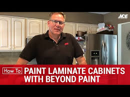 how to paint laminate cabinets ace