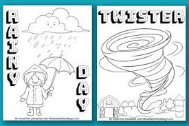 Sun coloring pages coloring sheets cloud snoopy scene printables weather inspirational popular. Weather Coloring Pages Life Is Sweeter By Design